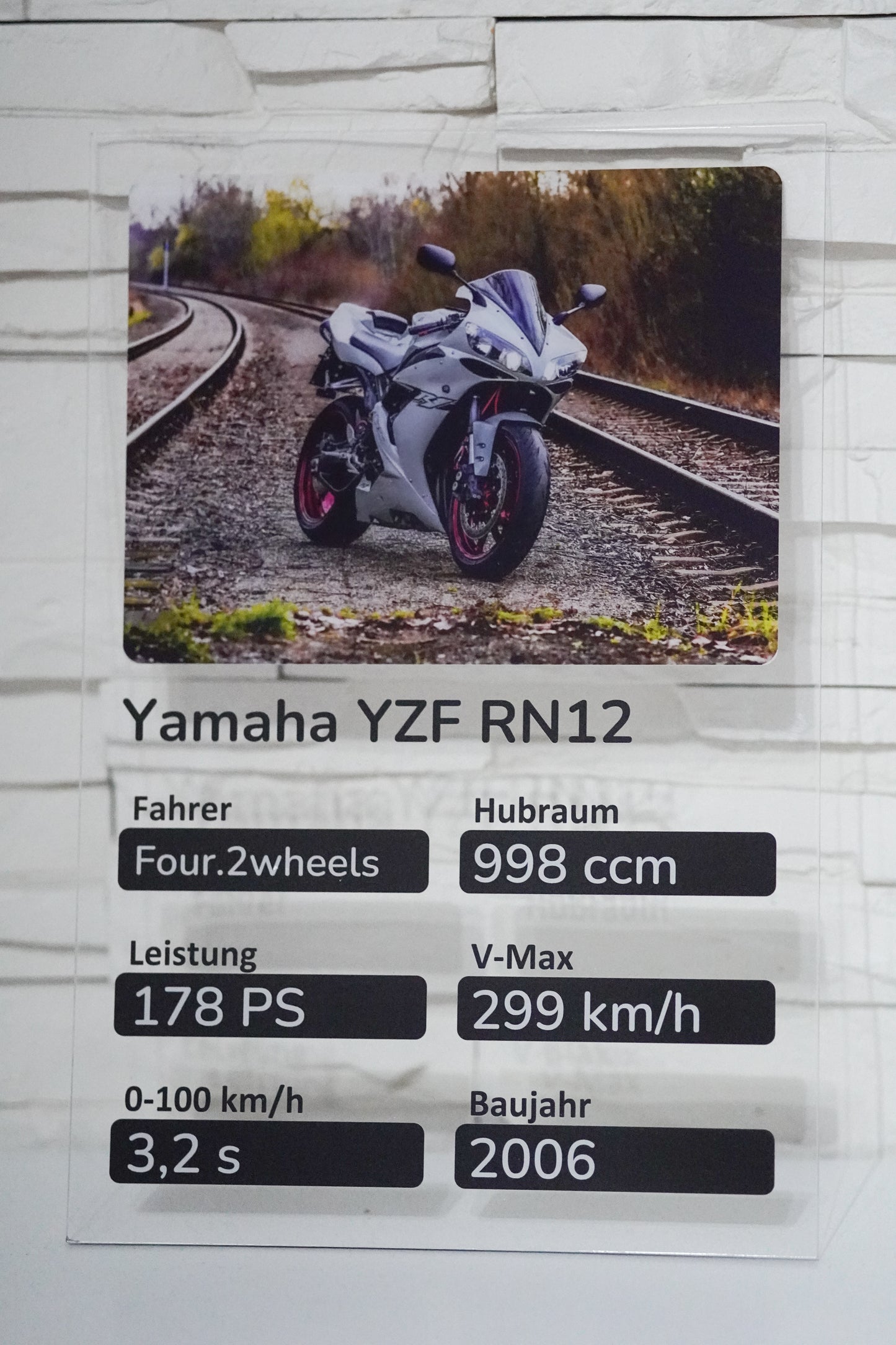 🏍️ PrintYourBike Collect Edition – Dein Motorrad als edles Acrylglas-Sammelstück