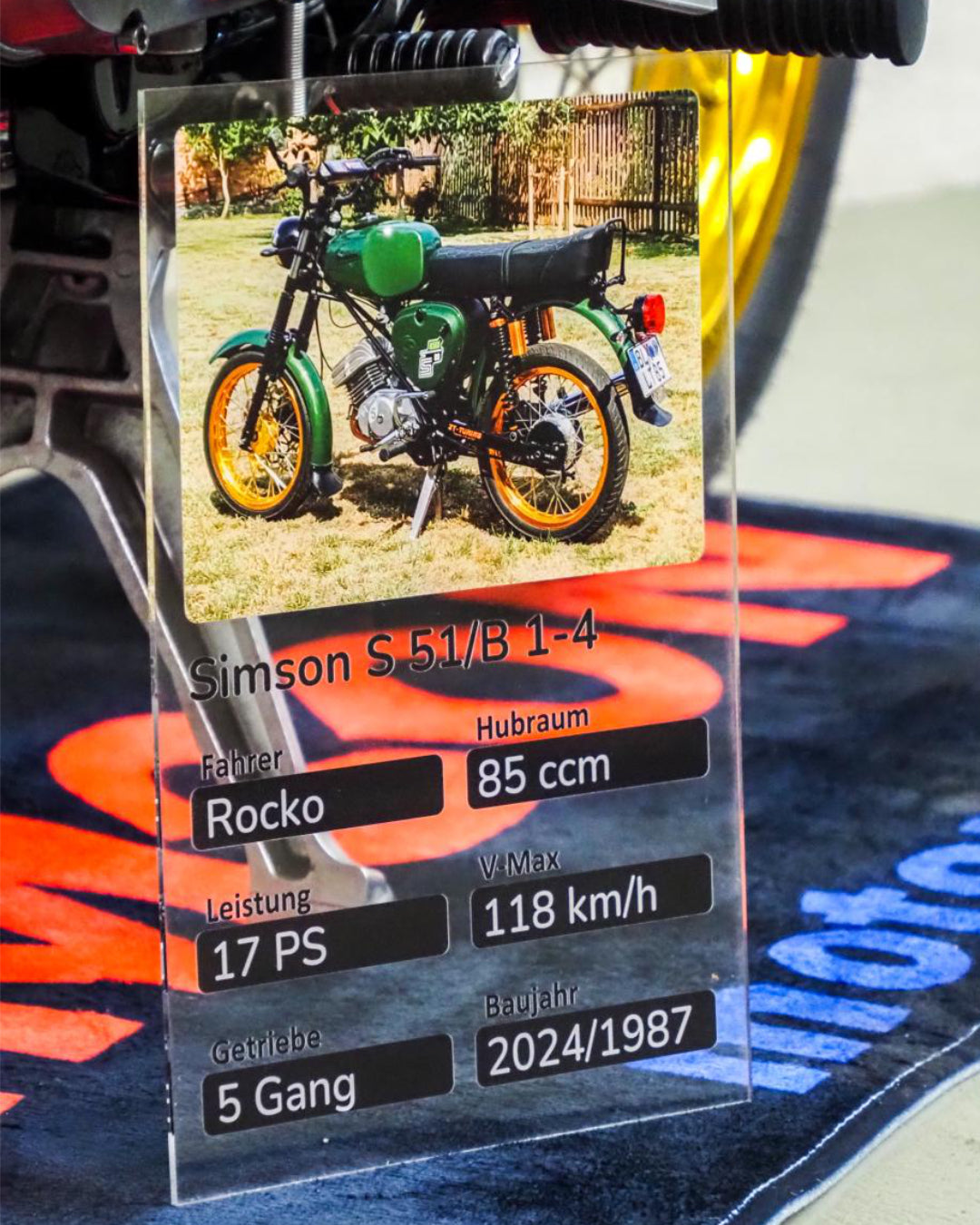 PrintYourSimson - Deine Simme als einzigartiges Acrylglas-Kunstwerk